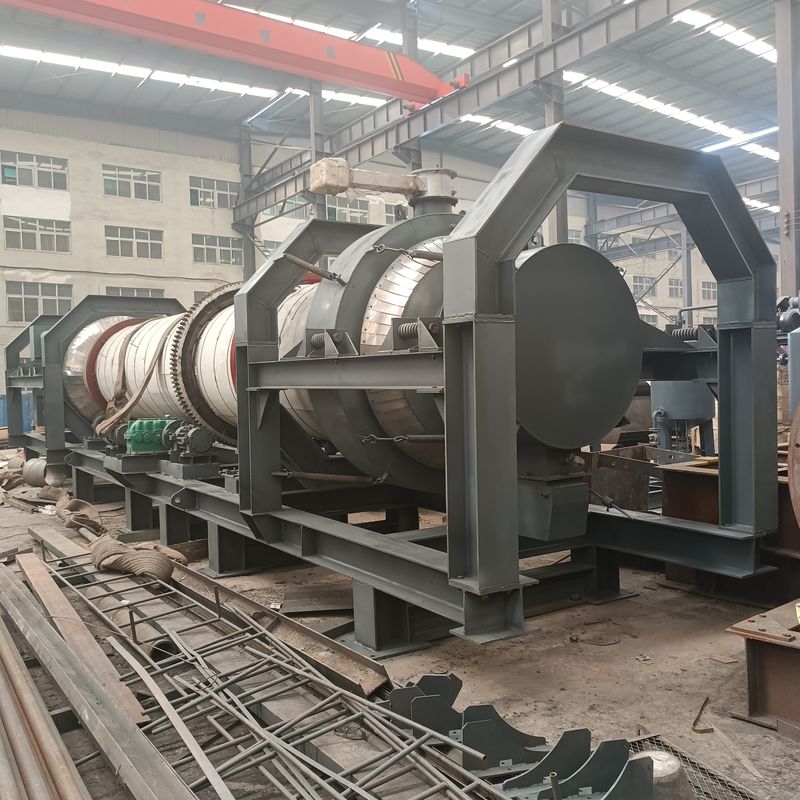 カスタマイズ カラー 蒸気管回転乾燥機 120t/H 容量