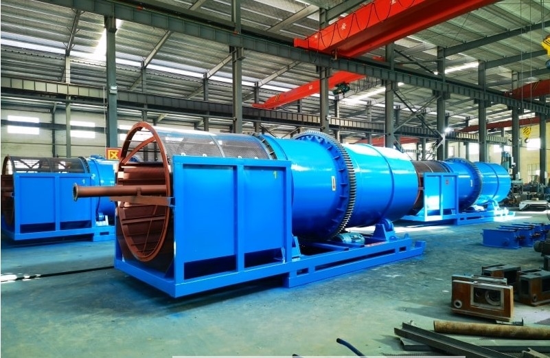 海水鉱物加工工場からマグネシウム酸化物の製造 容量0.4-30t/h