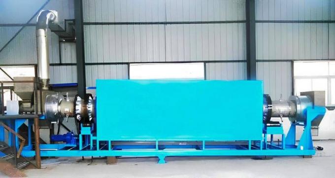 連続稼働する電気暖房ピロリシス炉 30kg/h 1